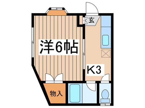 パレットハウスの物件間取画像